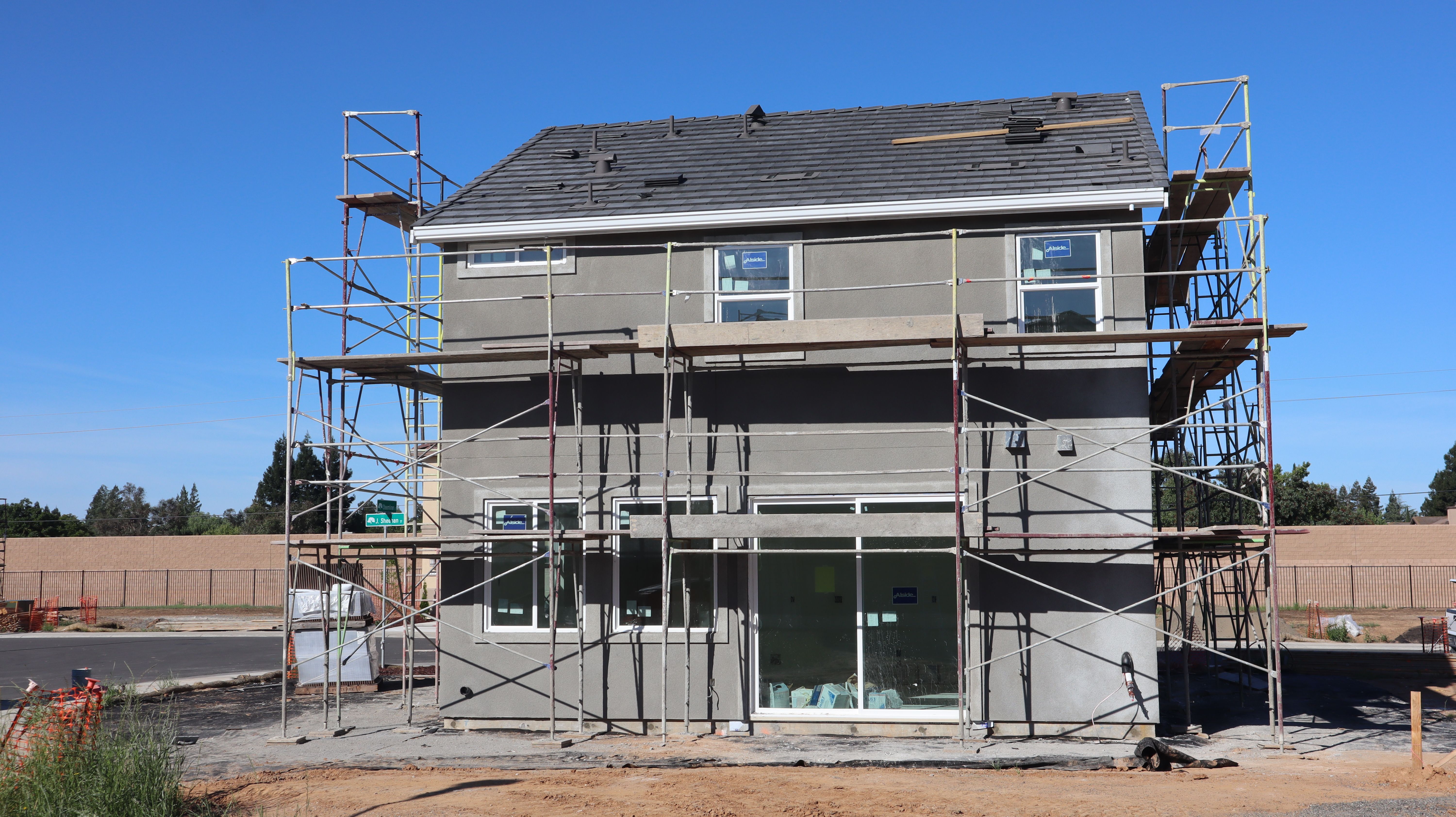 Exterior renovation